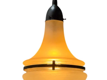 Art Nouveau Luzette Pendant Lamp by Peter Behrens for Siemens, 1900s